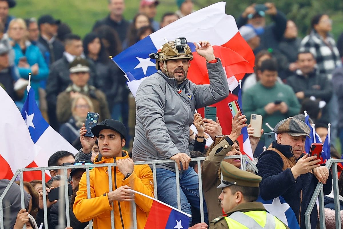 El grupo de manifestantes forman parte del denominado Team Patriota liderado por Francisco Muñoz, también conocido como "Pancho Malo".