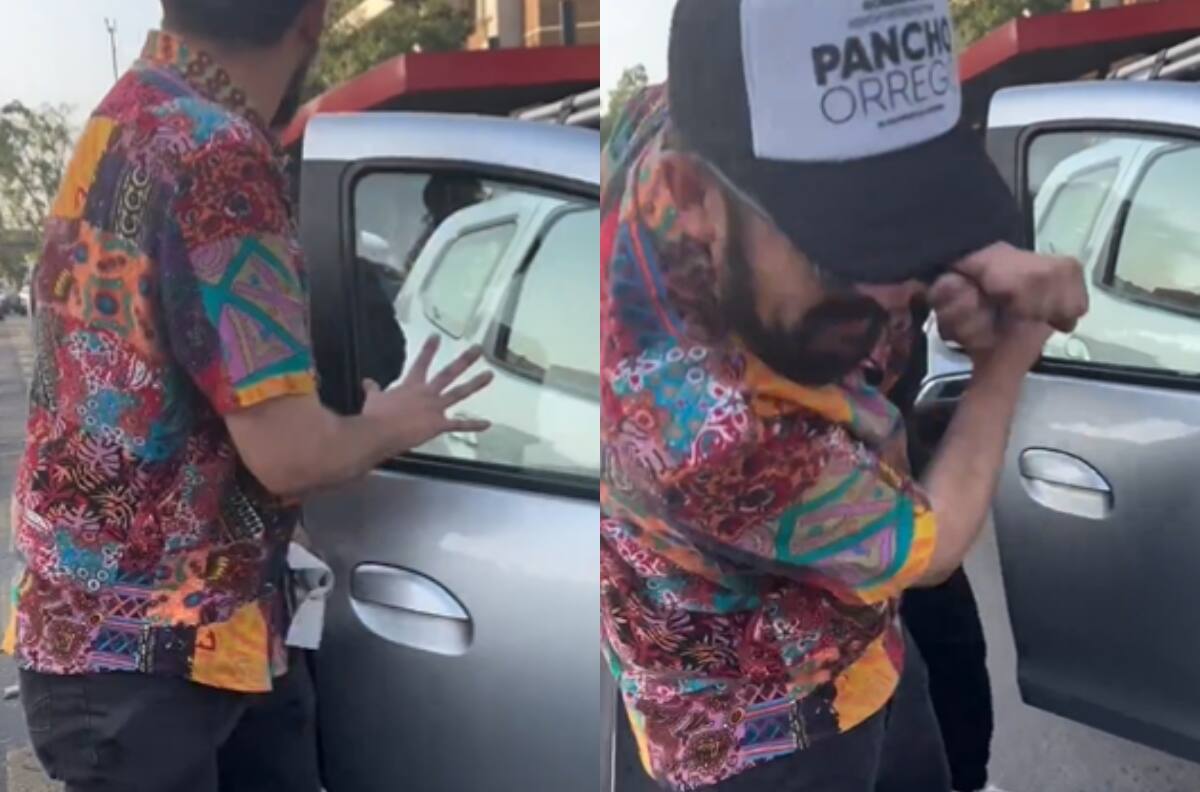 VIDEO | Así fue la agresión física contra Pancho Orrego: “Fue una persona probablemente de izquierda radical”