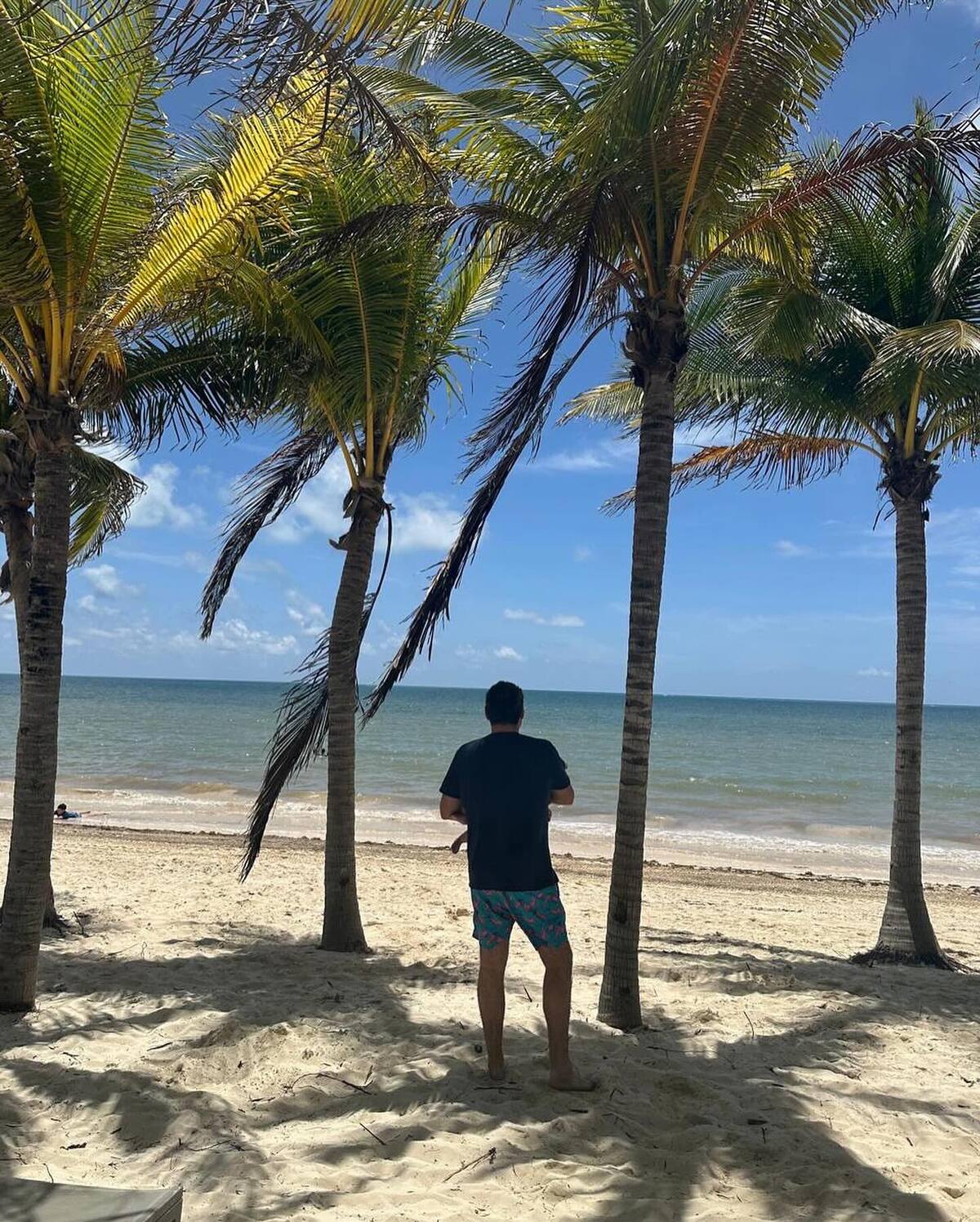 Pancho Saavedra de vacaciones en México