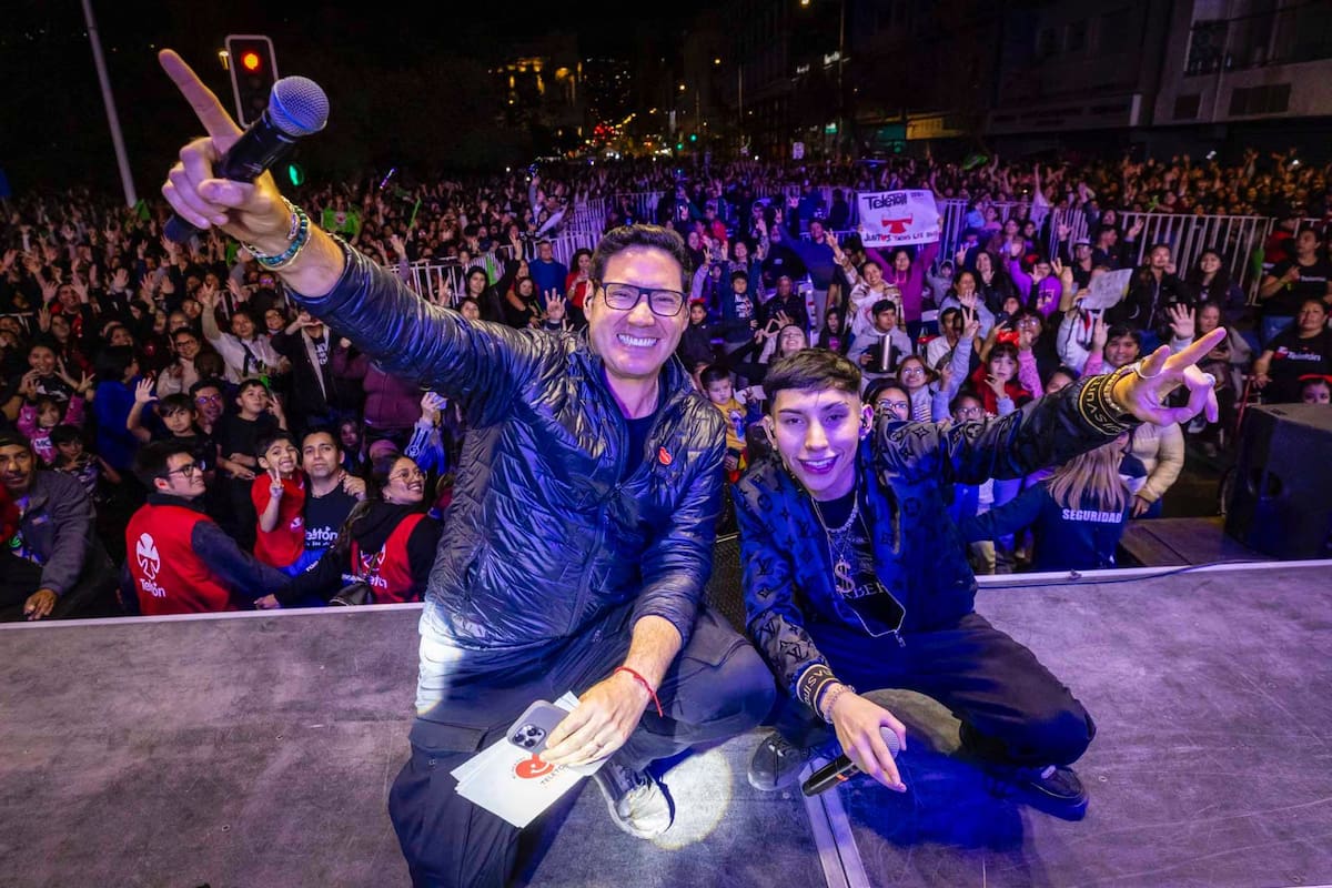 Pancho Saavedra es uno de los animadores de la Gira Teletón 2024