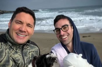 “Gracias mi amor”: Pancho Saavedra recibió especial regalo de cumpleaños de su esposo, Jorge Uribe