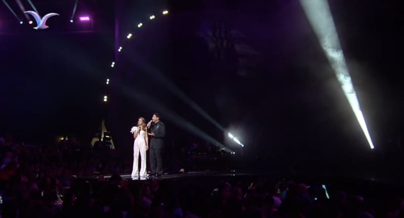 Pancho Saavedra y María Luisa Godoy pidieron un minuto de silencio por las víctimas de los incendios en el Festival de Viña 2024.