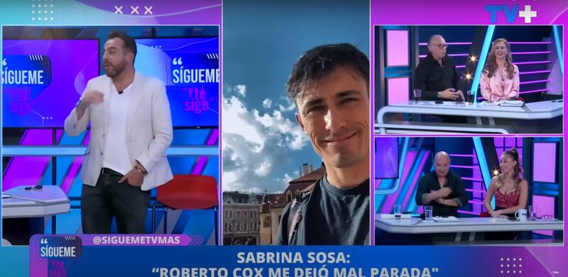 En el último capítulo de “Sígueme y te Sigo” Sabrina Sosa contó la verdad detrás de la relación con Roberto Cox.