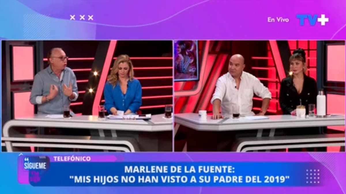 Marlene de la Fuente se refiere al quiebre de Iván Núñez y Thais Jordao en "Sígueme y Te Sigo".