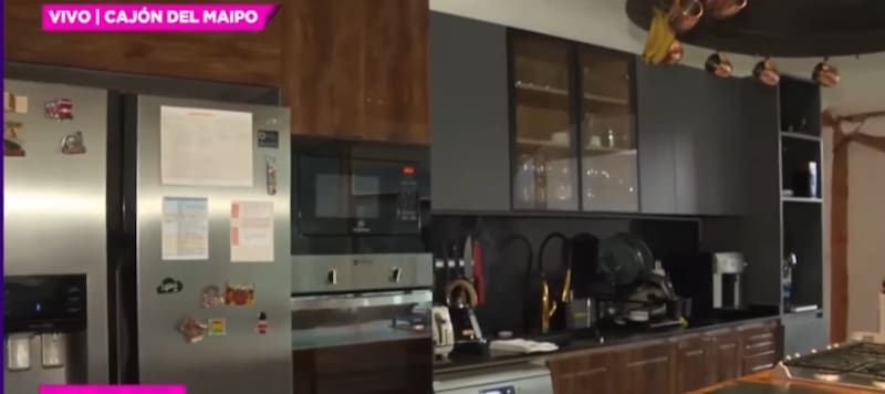 Pangal Andrade mostró su cocina renovada por Melina Noto.