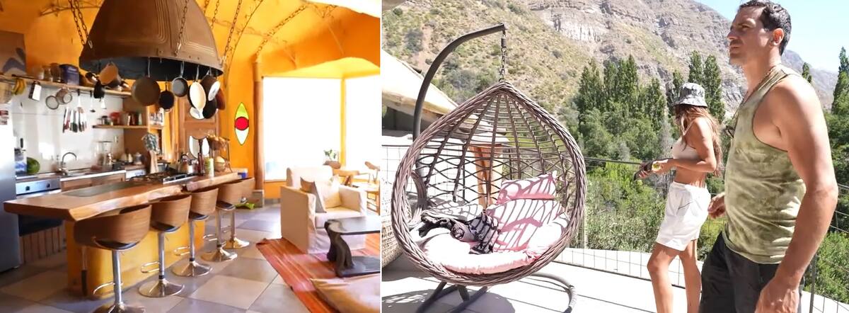 Pangal Andrade mostró su casa en "Sin Editar". Créditos: Pantallazo YouTube