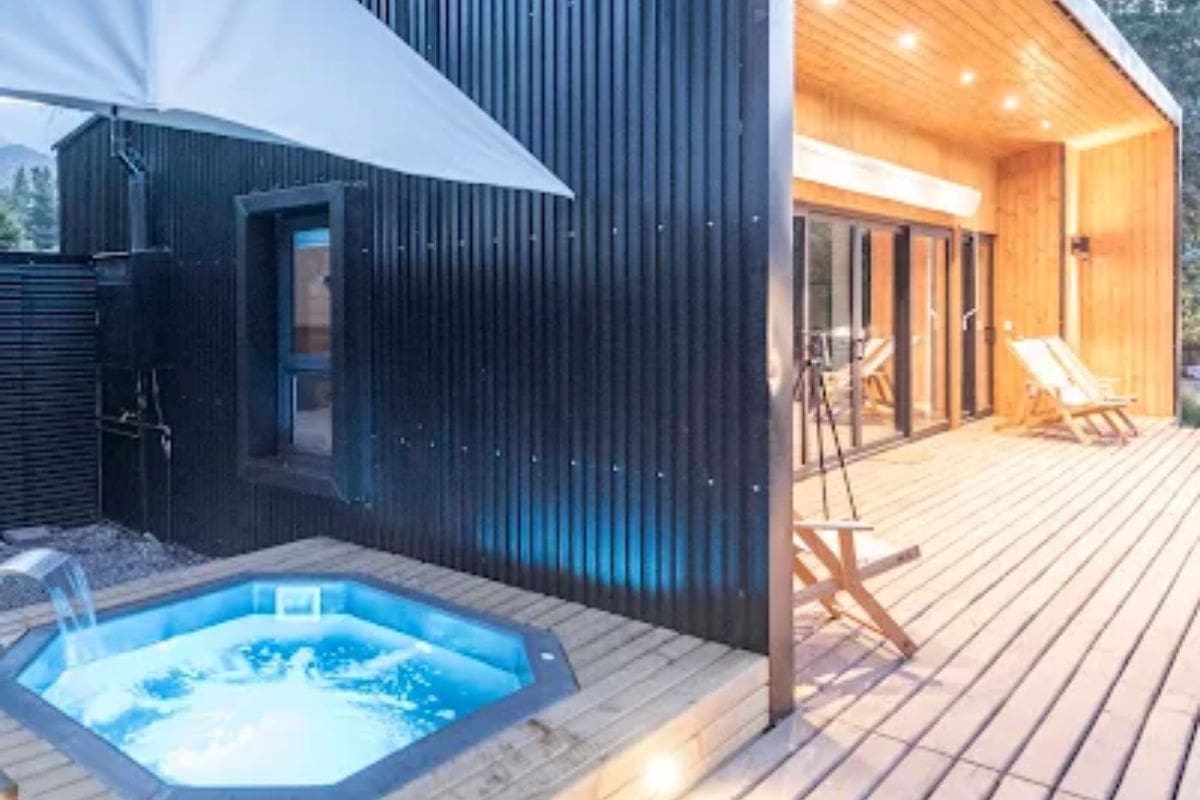 Rústica Lodge, un lugar ideal para una escapada invernal.