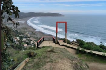 A 2 horas de Santiago: Este es el mirador que ofrece una espectacular vista al mar