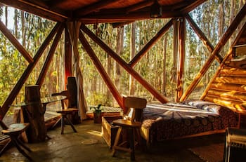 Estas cabañas están a 1 hora de Santiago y son ideales para escapar del ruido de la ciudad