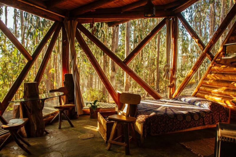 Se caracterizan por su diseño e infraestructura. 
Créditos: Cabañas Curi-Huapi.