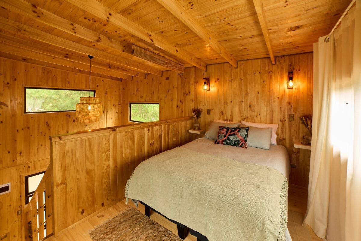 Esta es la segunda opción para alojar.
Créditos: Pachamama Lodge.