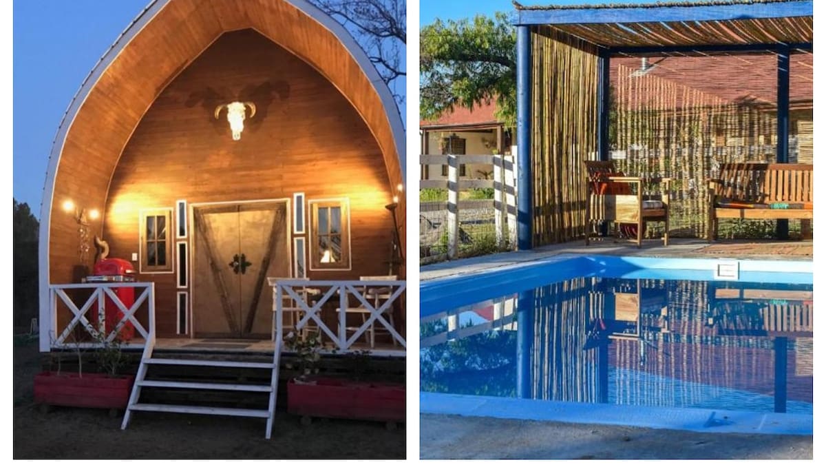 Un rincón escondido en la precordillera de O’Higgins: las cabañas que incluyen desayuno campestre y tinaja caliente