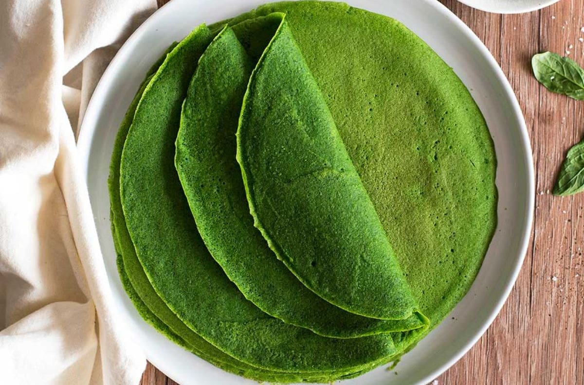 Receta de panqueques de espinacas: disfruta de una merienda saludable y perfecta para días cálidos