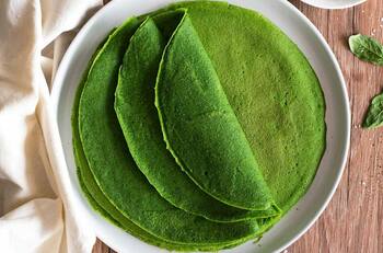 Receta de panqueques de espinacas: disfruta de una merienda saludable y perfecta para días cálidos