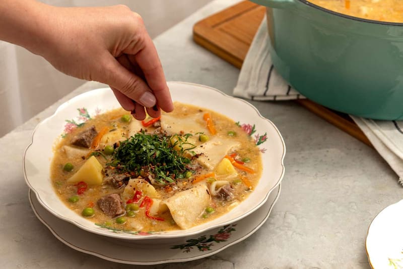 La receta es un plato tradicional de la cocina chilena de antaño.