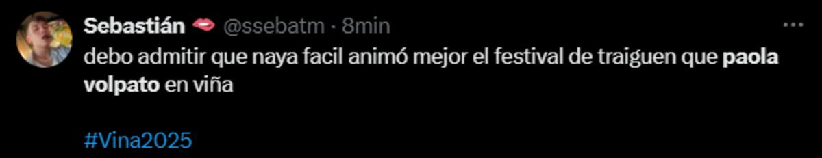 Estas fueron algunas reacciones a la animación de la intérprete.