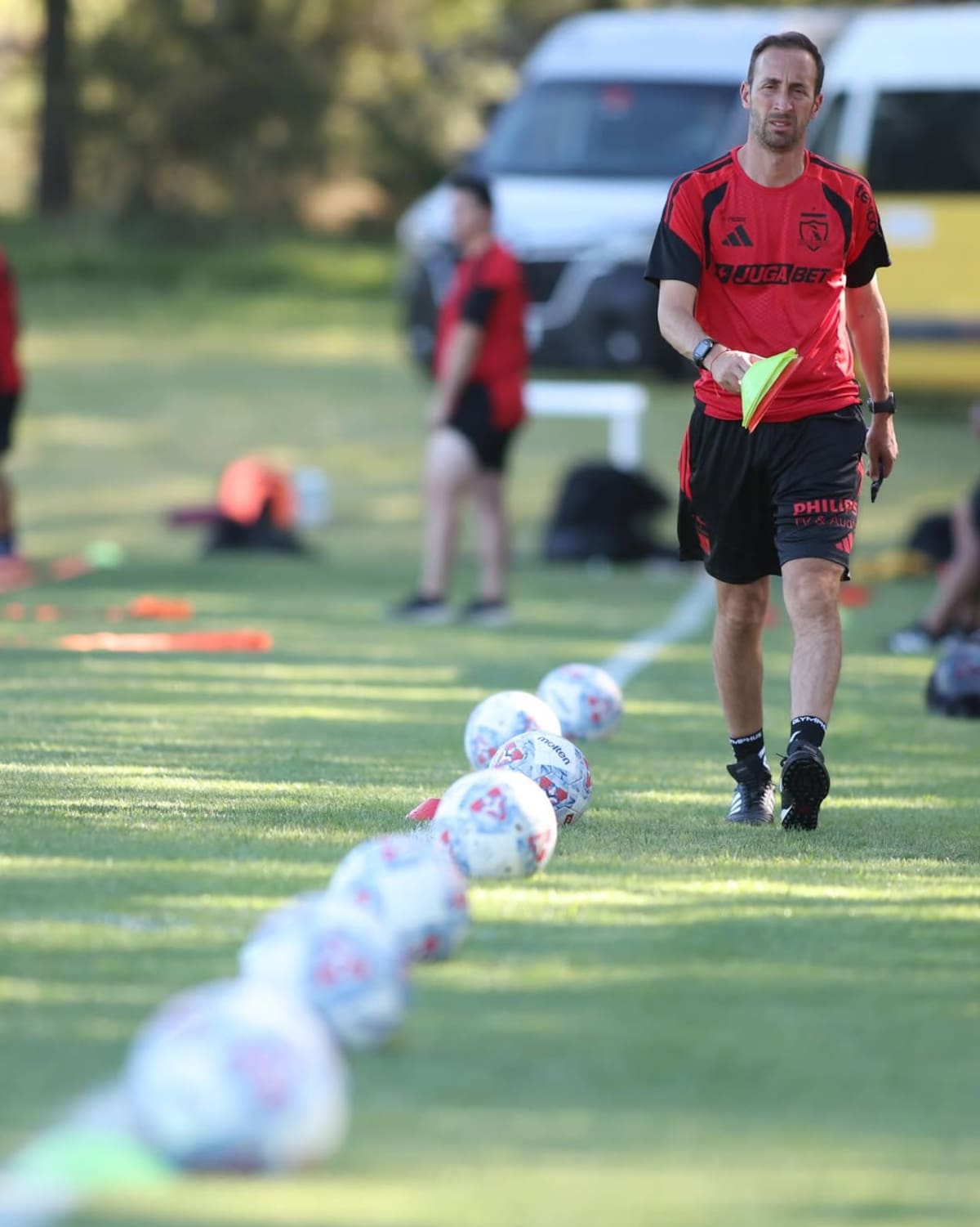 El preparador físico en Colo-Colo