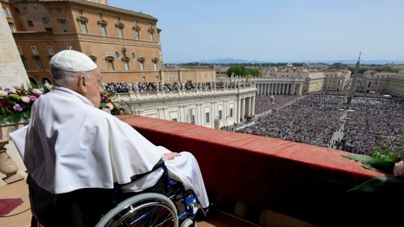 Este fue el último mensaje del Papa Francisco a solo horas de su muerte