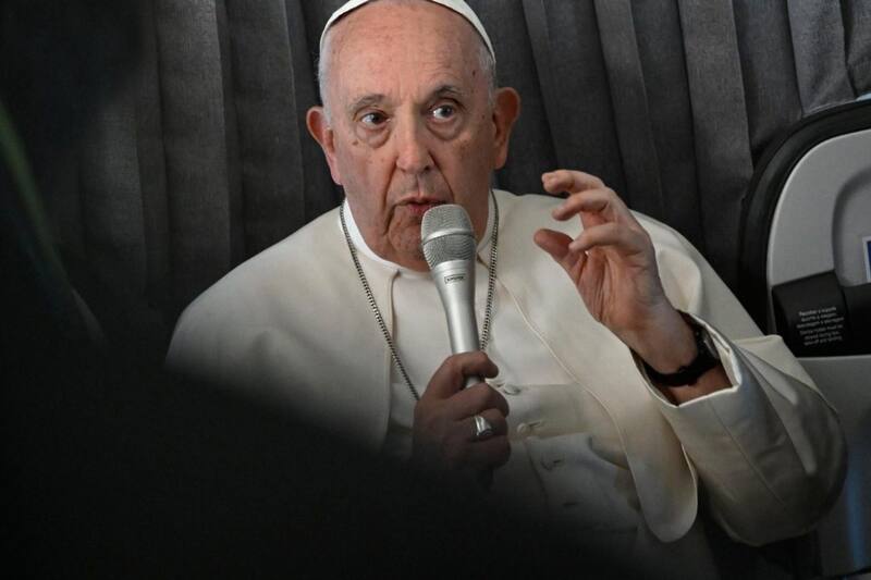 El jefe de estado del Vaticano se refirió en duros términos al respecto.