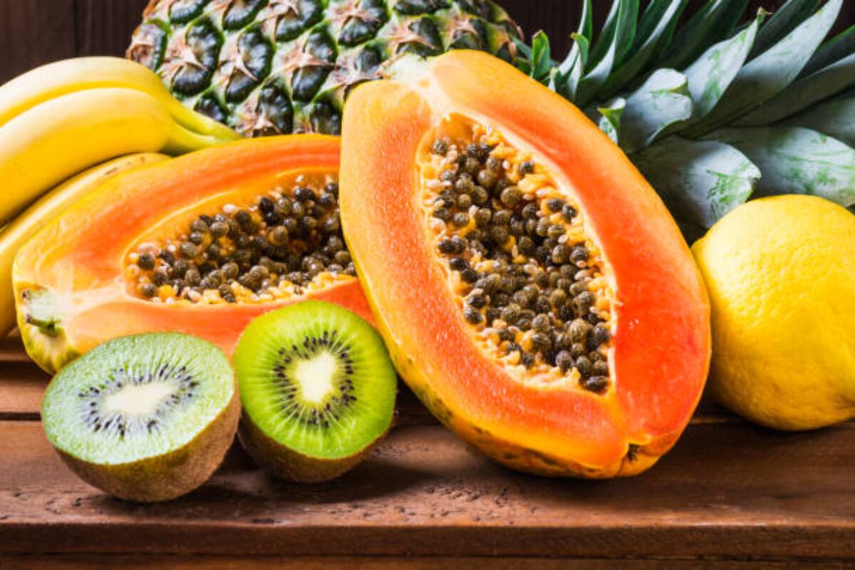 La papaya suele agregarse a los desayunos completos.
