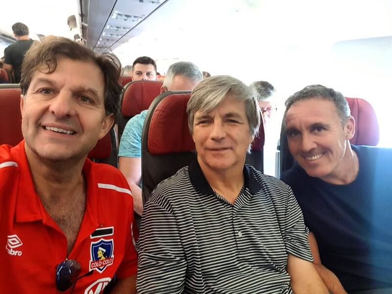 El día que Mosa, Mayne Nicholls y Espina fueron a buscar a Scolari a Brasil. Volvieron con las manos vacíos.