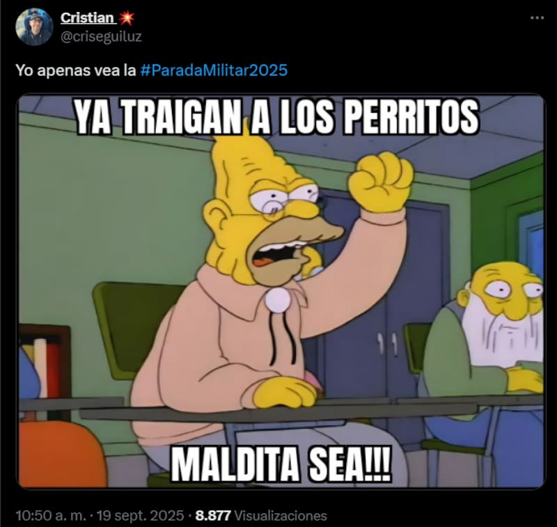 Los memes que dejó la nueva conmemoración del Día de las Glorias del Ejército.