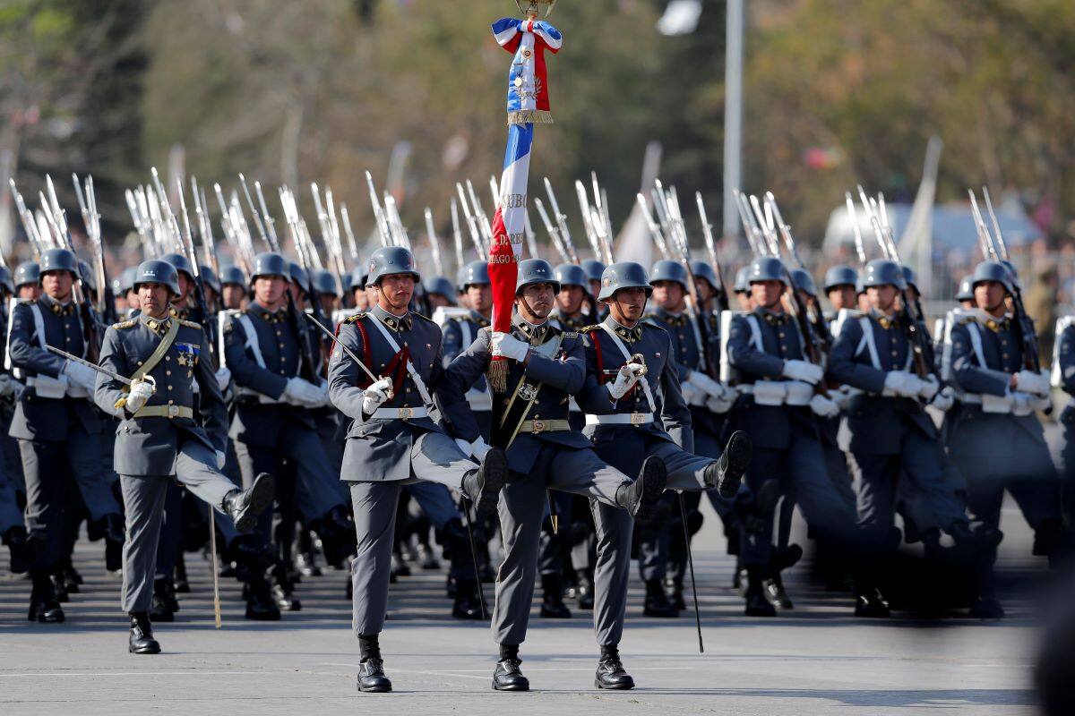 La Parada Militar se realiza para conmemorar el Día de las Glorias del Ejército.