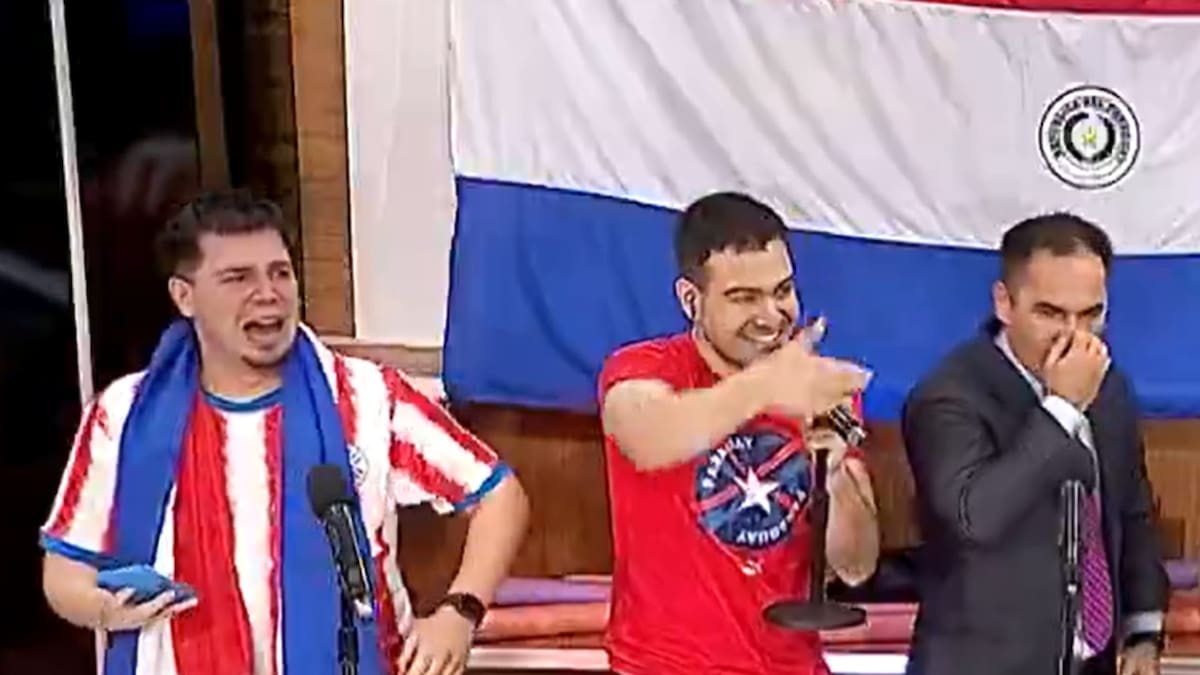 VIDEO | Hasta las lágrimas: así festejaron en la televisión paraguaya la clasificación ante Alemenia