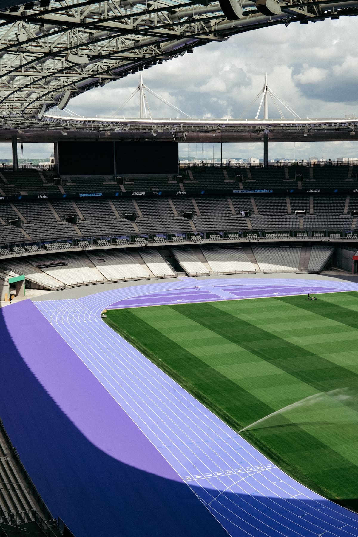 Paris 2024 y el innovador color que tendrá la pista atlética. Foto: Paris2024