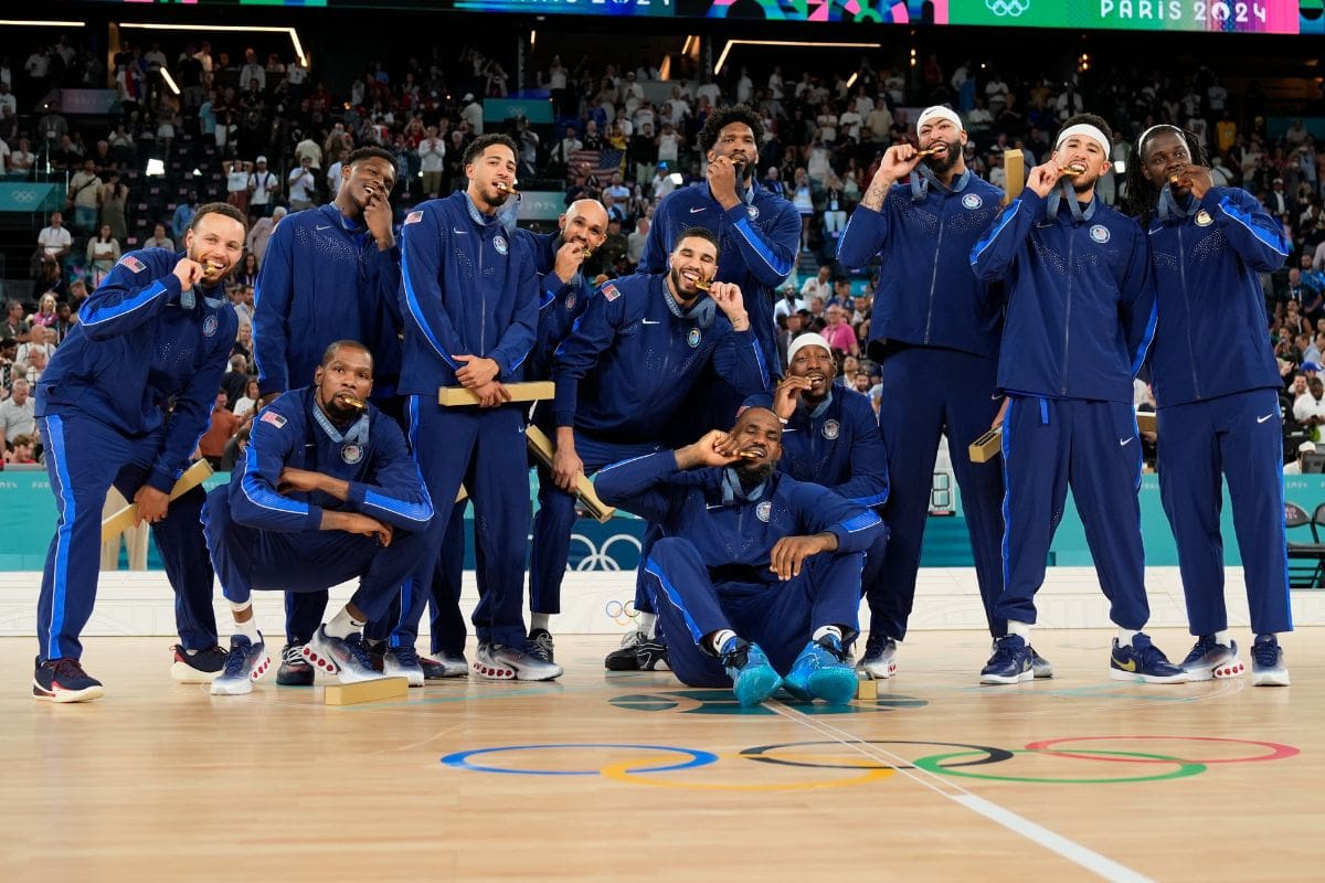 El Dream Team del básquetbol estadounidense ganó el oro olímpico.
