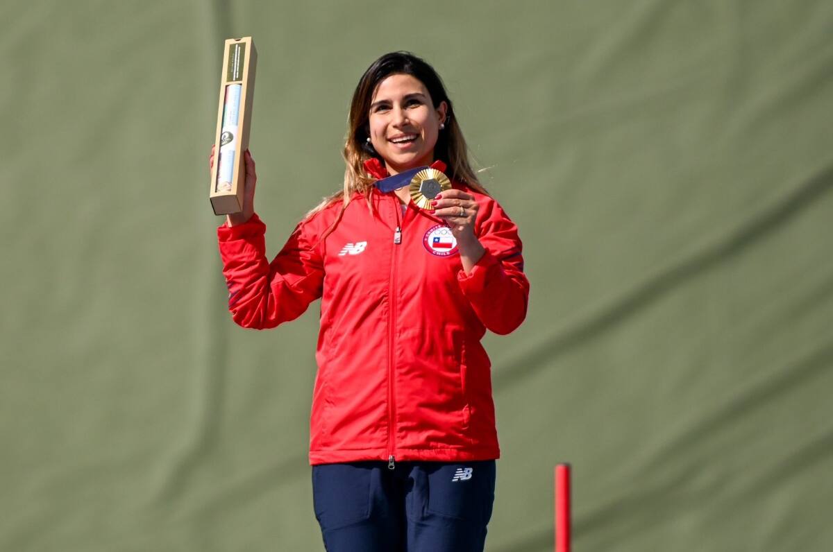 ¿Es la mejor deportista de todos los tiempos? La sincera respuesta de Francisca Crovetto tras lograr oro en París. 2024. Foto: Team Chile.