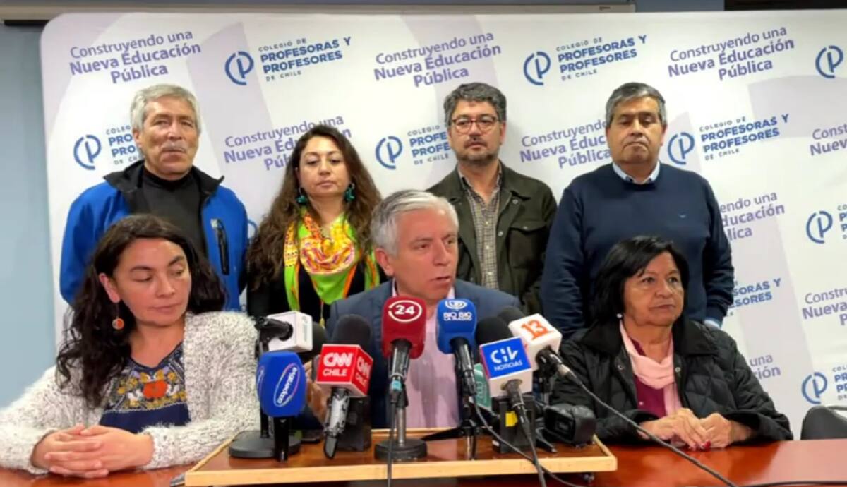 El Colegio de Profesores dijo este jueves por la noche que todavía no tenían los resultados completos. Créditos: @ColegioProfes