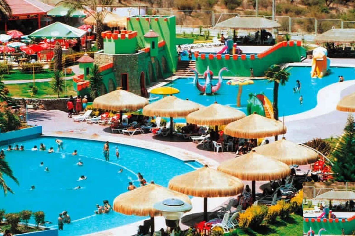 Este panorama de verano se ubica en Til Til. Foto: Thermas Internacional.