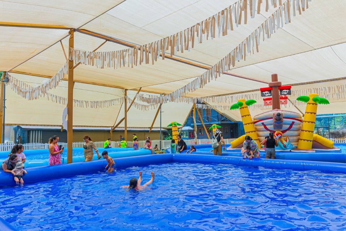 Conoce los detalles de esta piscina ubicada en Lo Barnechea.