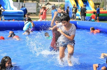 Parques acuáticos en La Florida: Revisa las ubicaciones que tendrán estas piscinas móviles y gratuitas