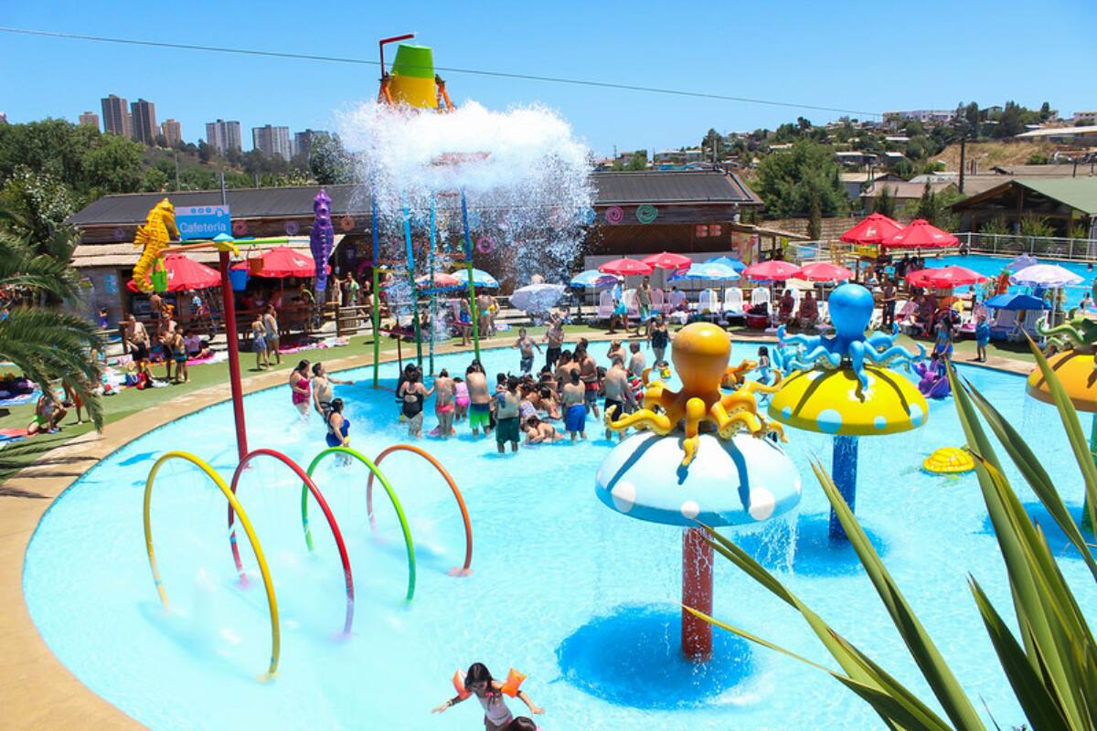 El parque de entretenciones acuáticas está ubicado en la Quinta Región, con alternativas para toda la familia.