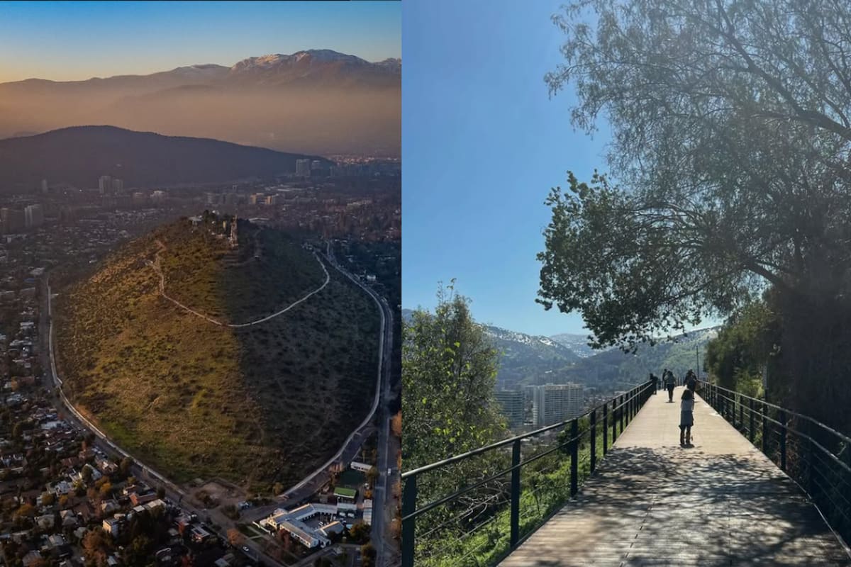 Fotos: Parque Cerro Calán vía Instagram.