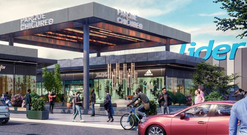 El centro comercial podría comenzar a operar el próximo año. Foto: https://www.parquechicureo.com