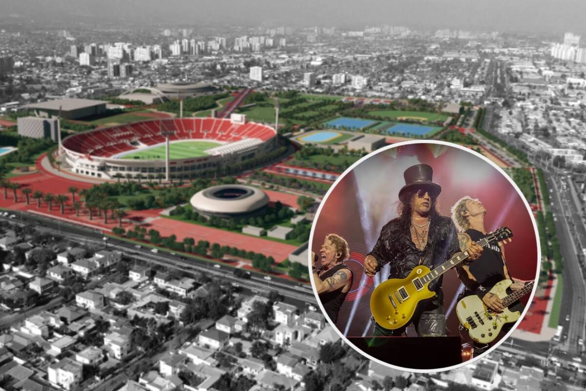será el recinto para Guns N' Roses en Chile.