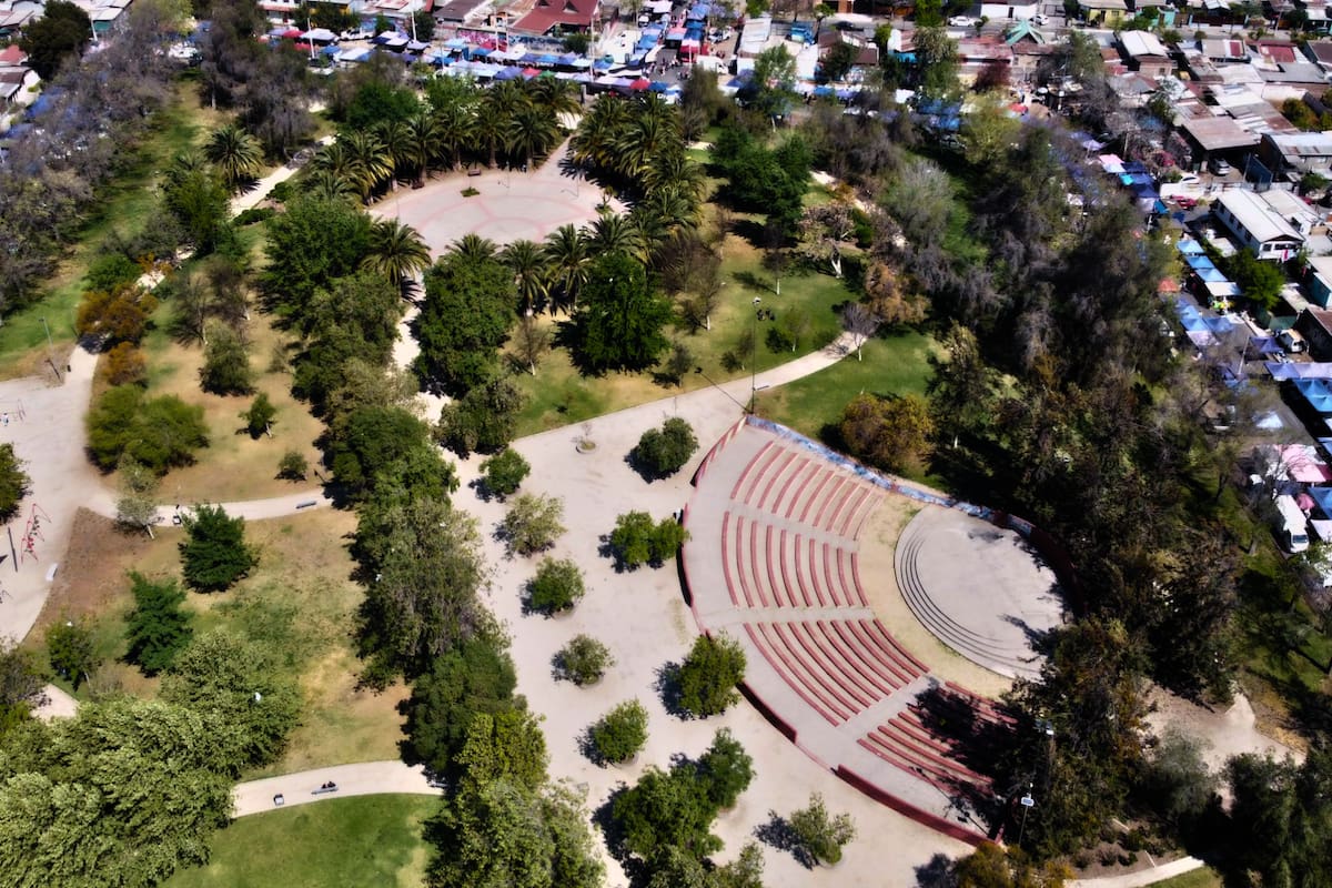 Una de las áreas verdes imperdibles para recorrer antes que acabe el verano. Créditos: Municipalidad de San Joaquín.