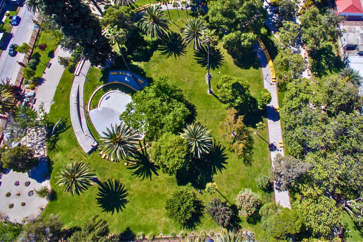 El pulmón verde con grandes atractivos que esconde la comuna de Renca. Foto: Parquemet en X.