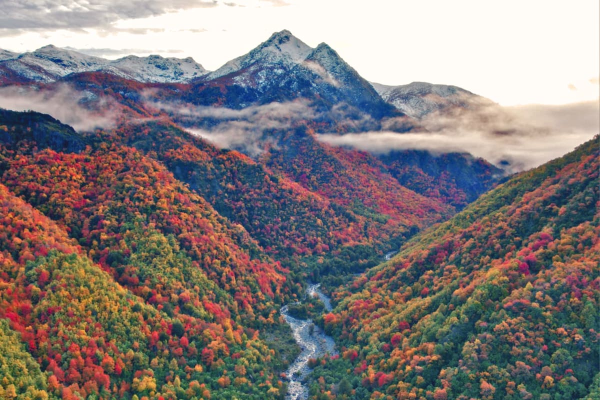 El destino imperdible para visitar en el otoño dentro de la Región del Maule. Foto: Sernatur.