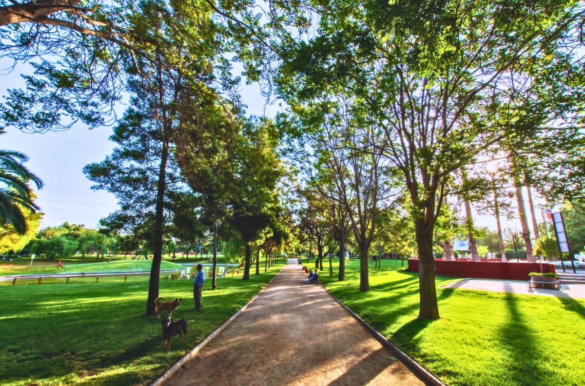 Un oasis dentro de la RM: el parque gratuito con laguna artificial en el que se puede despedir el verano