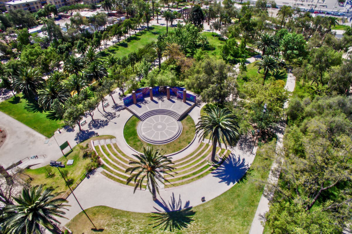 El parque tiene una de las vistas más maravillosas de la capital. Foto: Parquemet en X.