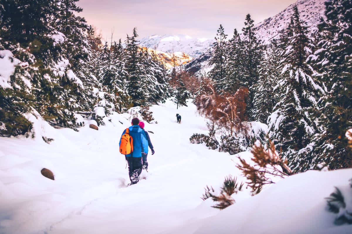 Un paraje cordillerano que destaca por ofrecer postales únicas durante el mes de abril. Foto: Yerba Loca.