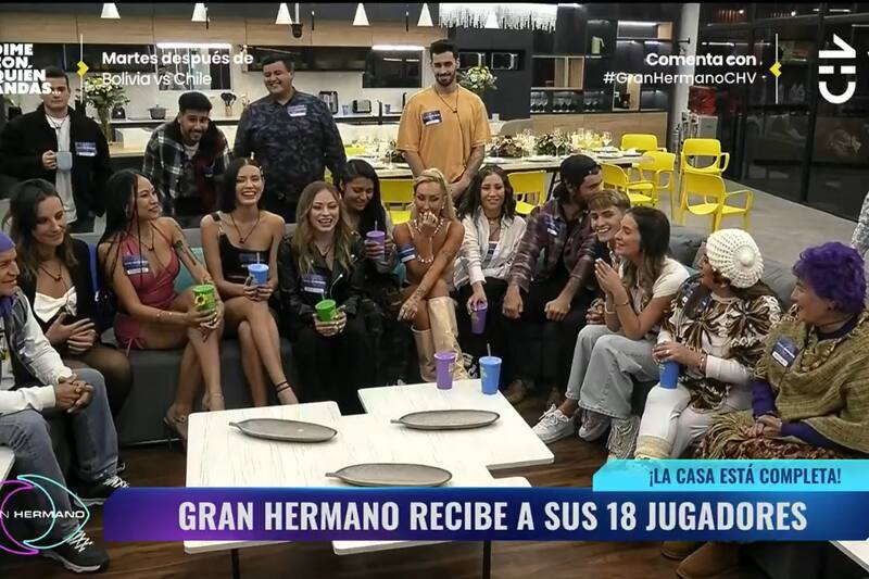 Al inicio de la competencia, eran 18 los participantes que ingresaron a "Gran Hermano" Chile.