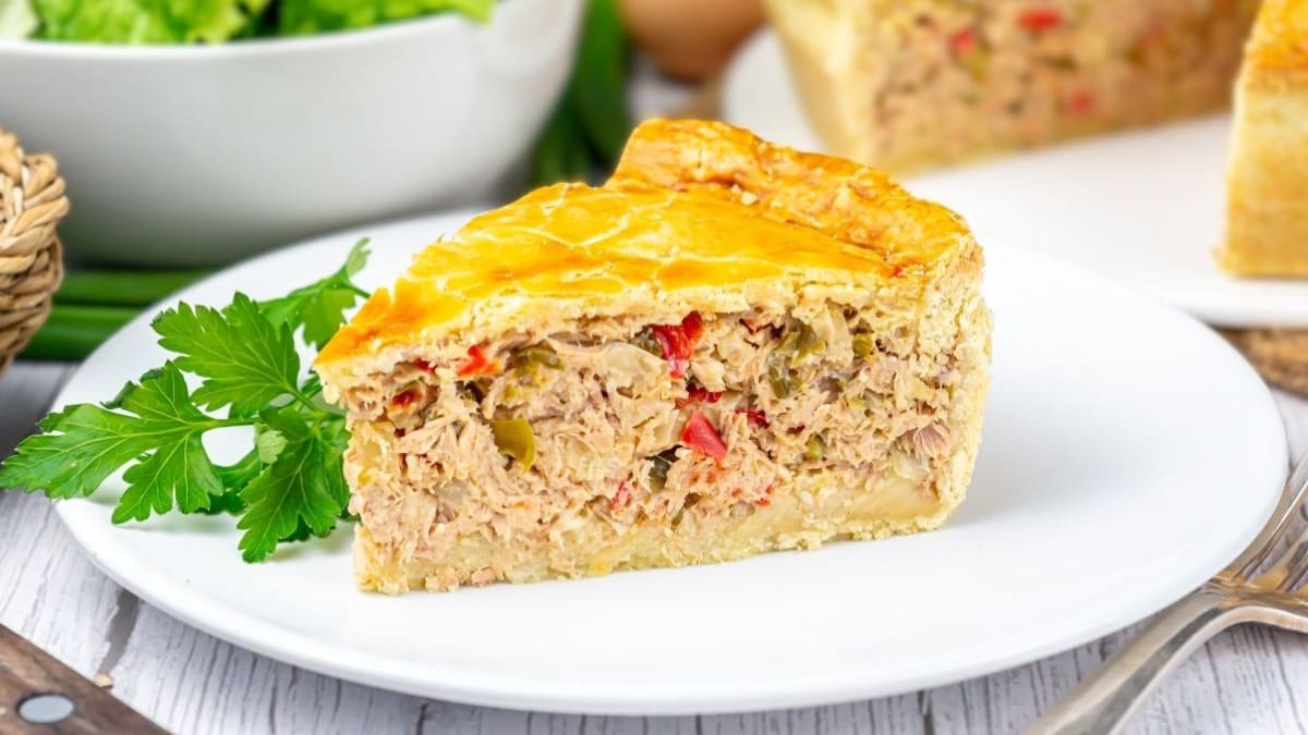 Receta rica, sencilla y saludable de pascualina de atún: un plato ideal para aquellos días relajados