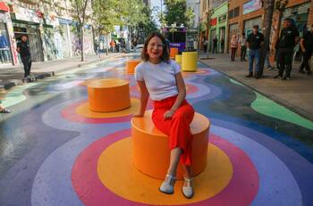 VIDEO | Inauguración del paseo Bandera: Revisa cómo quedó el segundo tramo peatonal