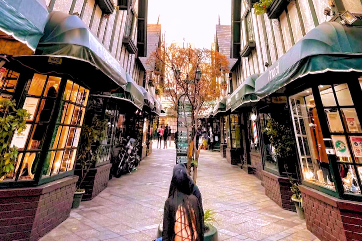 El mejor panorama para visitar en otoño y en pleno corazón de Santiago. Foto: Café Holley en Instagram.