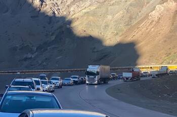 Anuncian cierre del paso Los Libertadores por pronóstico de nevadas